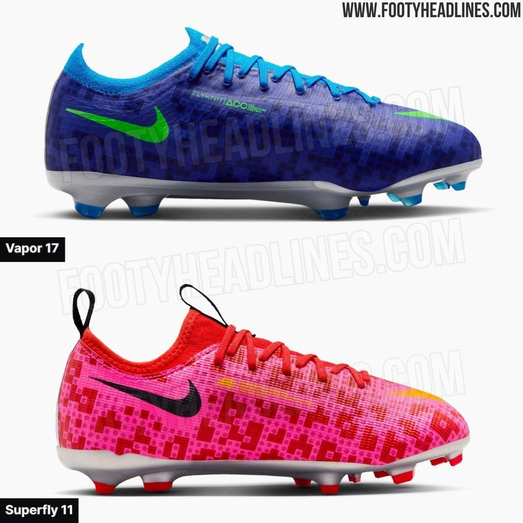 Rò rỉ những hình ảnh của BST Nike x LEGO Mercurial 2026 đặc biệt