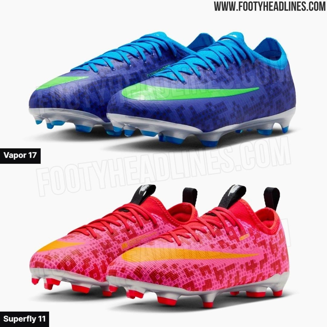 Rò rỉ những hình ảnh của BST Nike x LEGO Mercurial 2026 đặc biệt