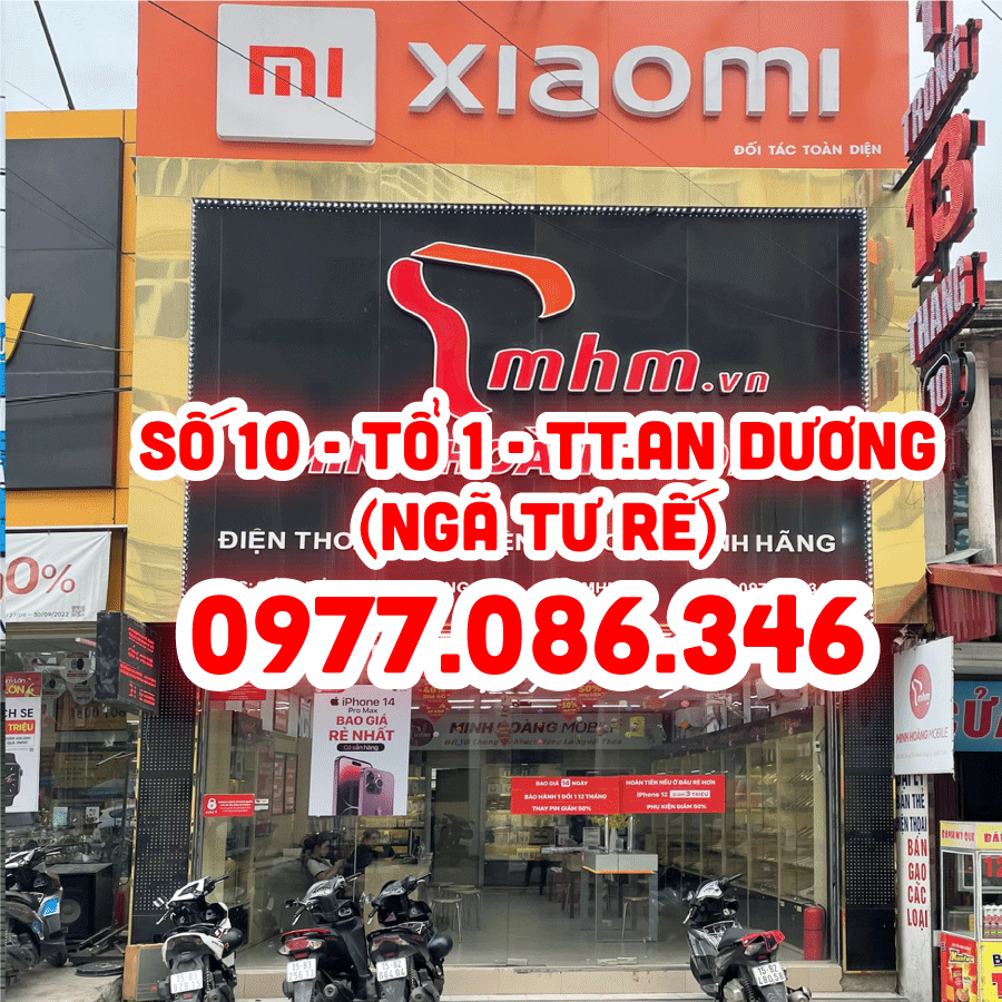 Cửa hàng điện thoại tại An Dương gần khu công nghiệp uy tín nhất
