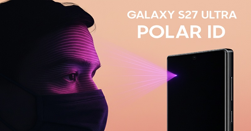 Galaxy S27 Ultra và “Polar ID”: Khi Samsung tuyên chiến Face ID của Apple