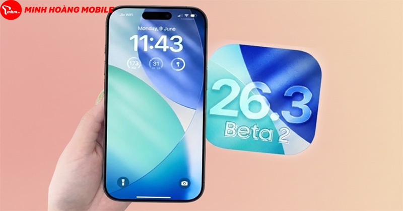 Đánh giá iOS 26.3 Beta 2 sau 5 ngày: Pin gần 8 tiếng on-screen, hiệu năng mượt bất ngờ.