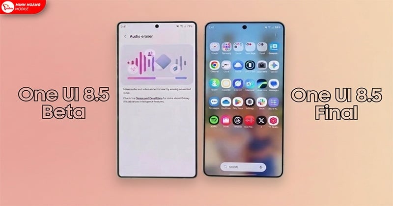 One UI 8.5 Beta vs One UI 8.5 chính thức: Thay đổi lớn