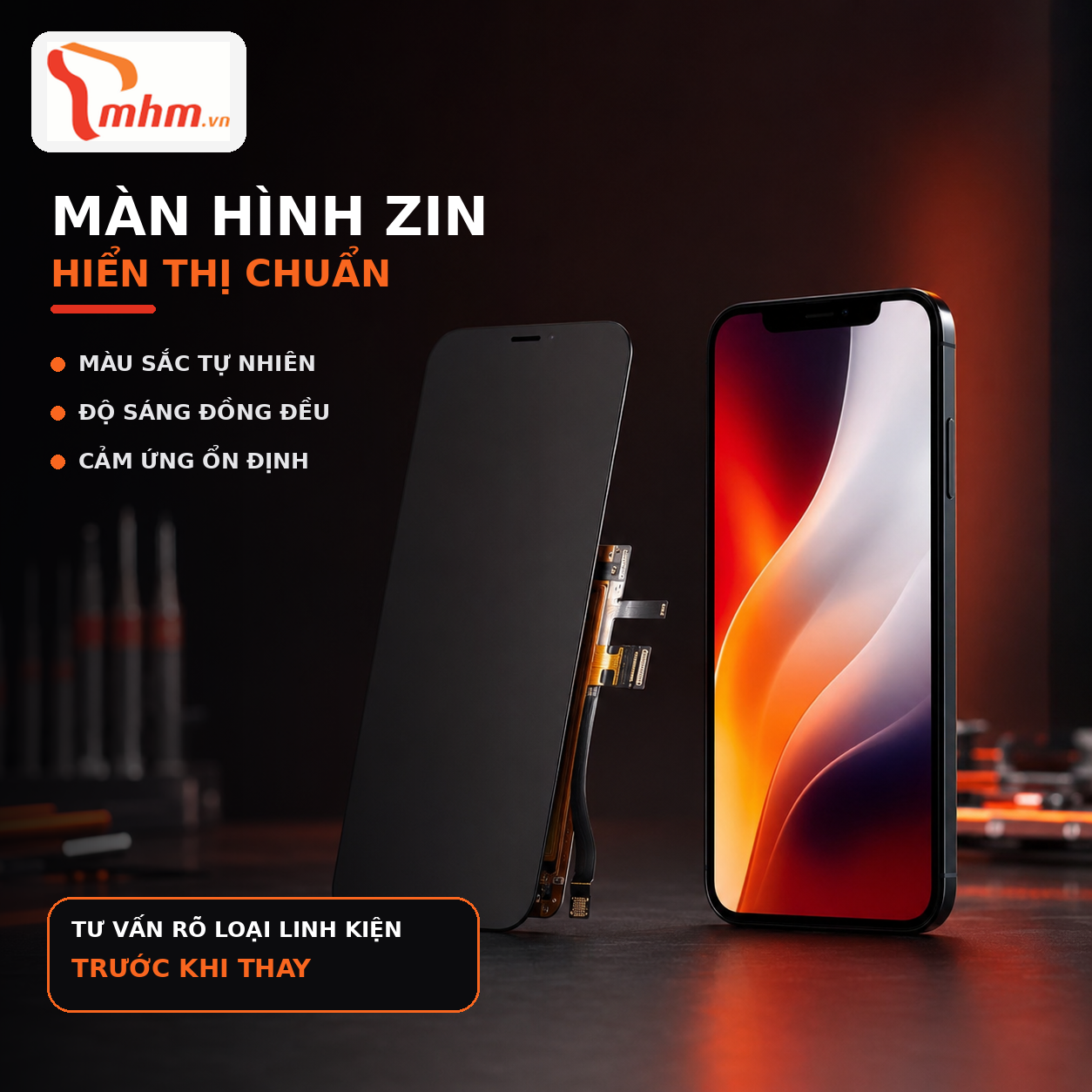 Thay Màn Hình iPhone Zin Và Màn Linh Kiện Khác Nhau Gì? Sự Thật Từ Thợ Lành Nghề