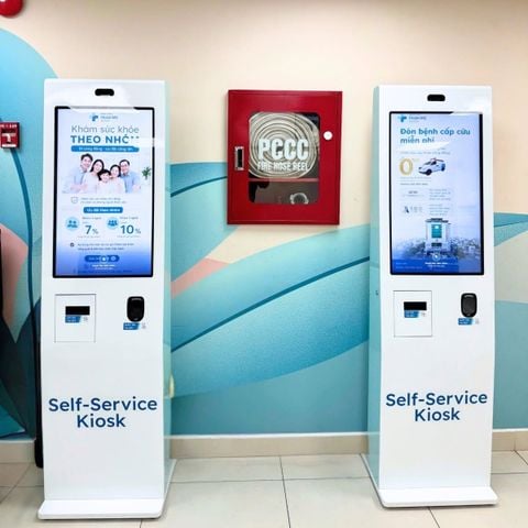 Hệ Thống Xếp Hàng Tự Động Cho Bệnh Viện - GoodM! Triển Khai Self-Service Kiosk Tại Bệnh Viện Quốc Tế Hoàn Mỹ