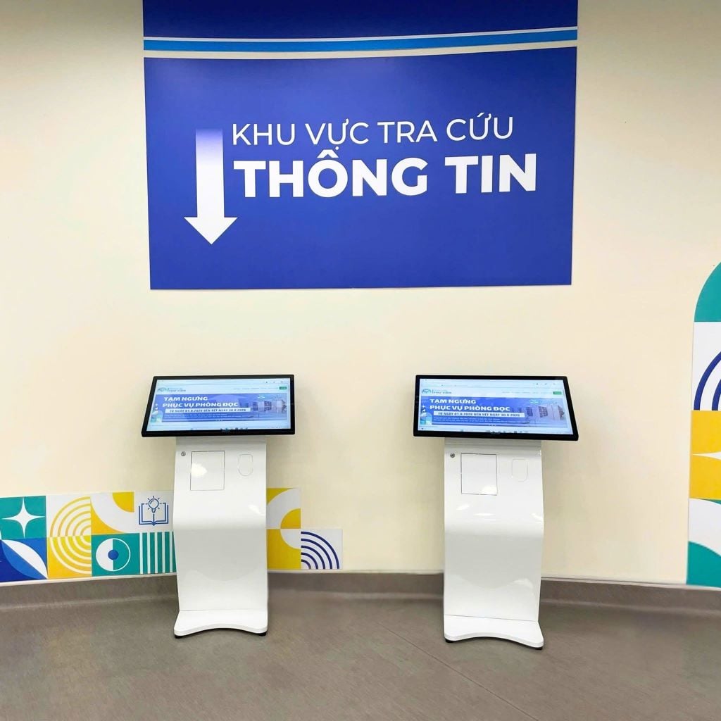 Hệ thống kiosk tra cứu thông tin tại Thư viện Trường Đại học Y khoa Phạm Ngọc Thạch