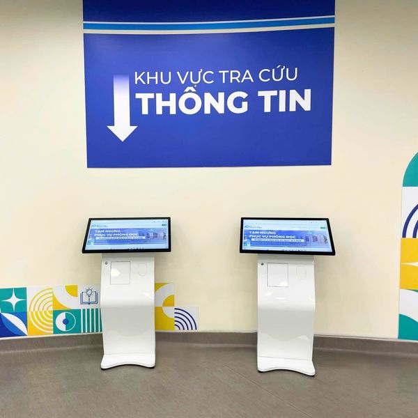 Hệ thống kiosk tra cứu thông tin tại Thư viện Trường Đại học Y khoa Phạm Ngọc Thạch
