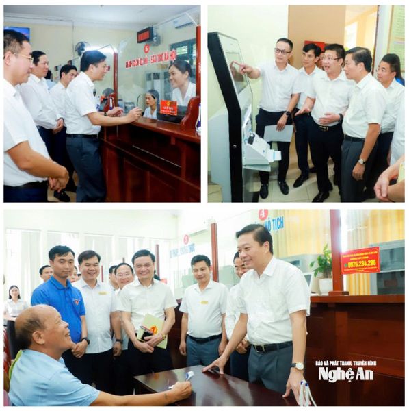 Trung tâm Hành chính công tỉnh Nghệ An triển khai Kiosk dịch vụ công