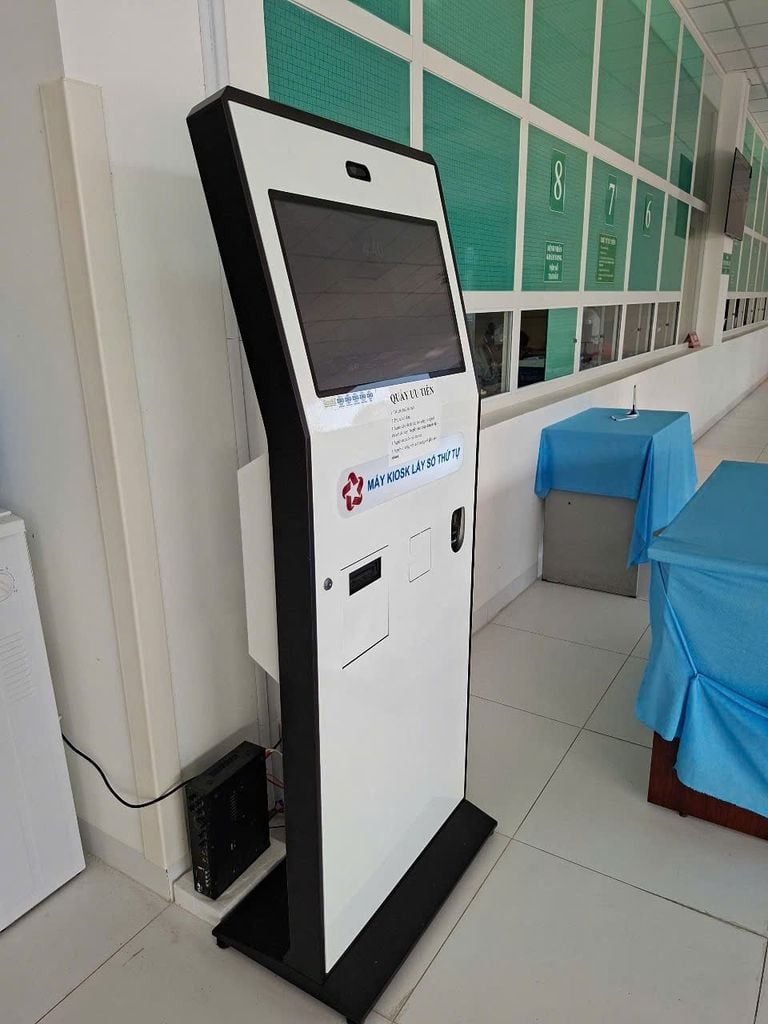 Hệ thống kiosk lấy số thứ tự cho Bệnh viện y học cổ truyền Tây Ninh