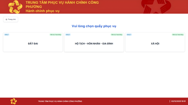 Phần Mềm Xếp Hàng Tự Động GTEK-QMS-ON