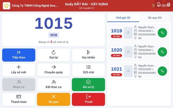 Ứng Dụng Gọi Số Trên Thiết Bị Tablet