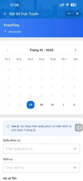 Phần Mềm Xếp Hàng Tự Động GTEK-QMS-ON