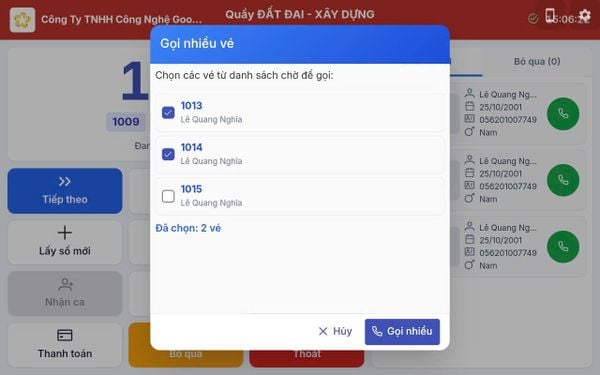 Ứng Dụng Gọi Số Trên Thiết Bị Tablet