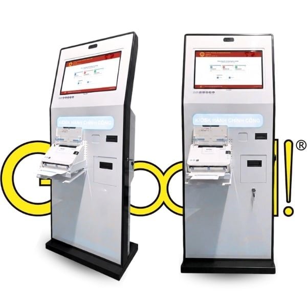 Kiosk Dịch Vụ Công Series L Màn Hình 22 Inch