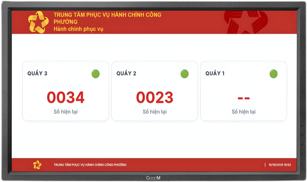 Phần Mềm Xếp Hàng Tự Động GTEK-QMS-ON