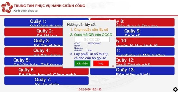 Phần Mềm Xếp Hàng Tự Động GTEK-QMS-LC-PAS