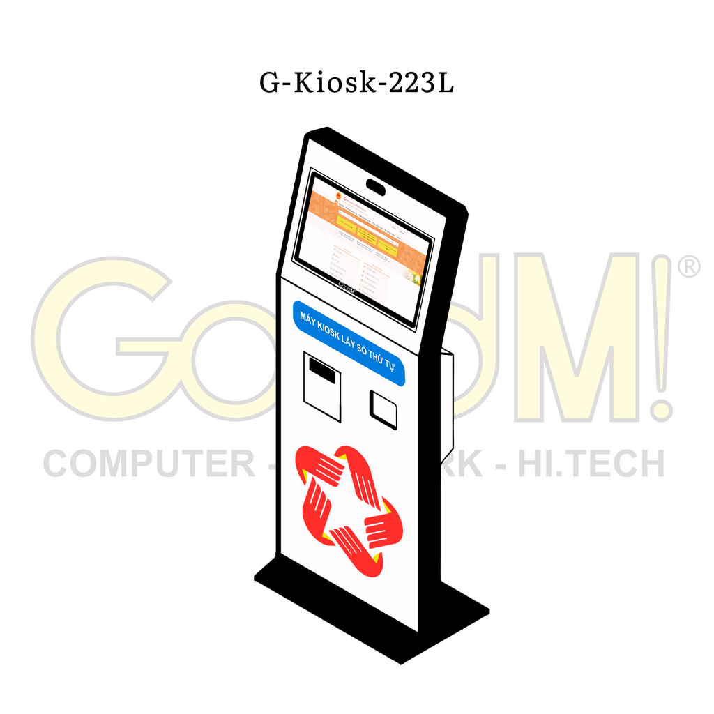 KIOSK LẤY SỐ THỨ TỰ TỰ ĐỘNG G-KIOSK 223-L