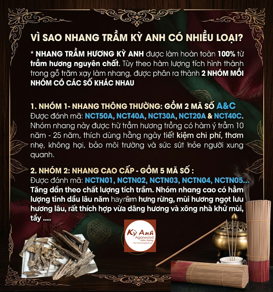 Nhang Trầm Hương Có Tăm
