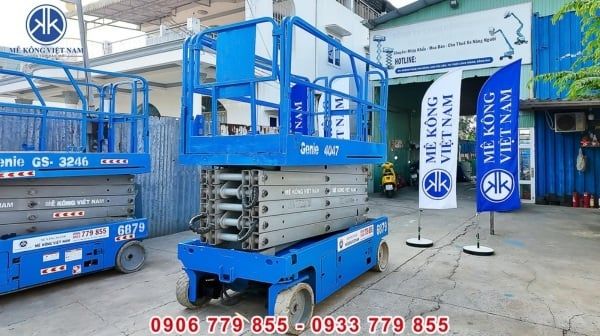 Xe nâng điện hoàn toàn có thể sử dụng ở môi trường ngoài trời