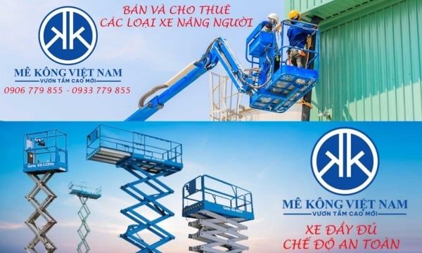 Mê Kông Việt Nam cung cấp dịch vụ cho thuê xe nâng người trên toàn quốc