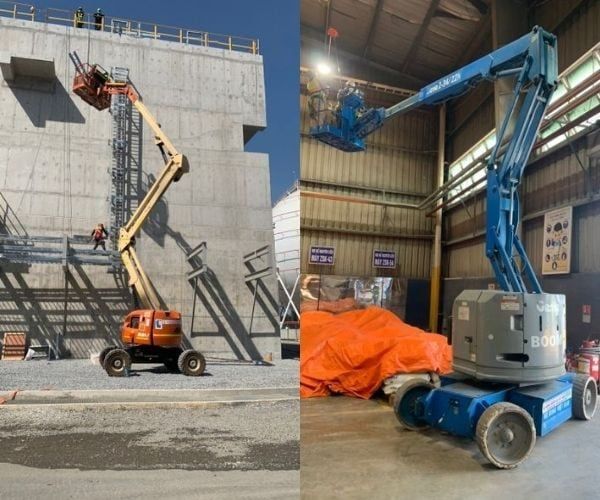 Các trường hợp thuê xe nâng người cắt kéo
