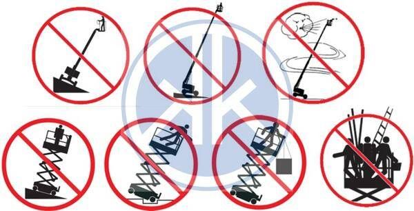 12 nguyên nhân gây tai nạn xe nâng người & Cách phòng tránh