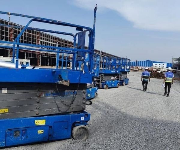 Mê Kông Việt Nam cho thuê xe nâng người tại KCN Hố Nai