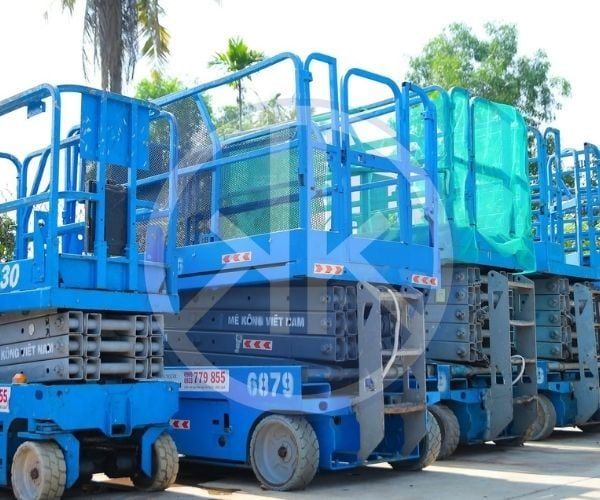 Mê Kông Việt Nam cho thuê xe nâng người tại KCN Ông Kèo uy tín