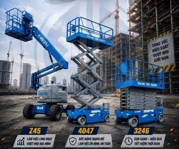 Nhu cầu thuê xe nâng người ở KCN Ông Kèo hiện nay