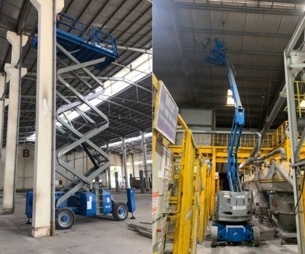 Lợi ích khi thuê xe nâng người KCN Suối Tre