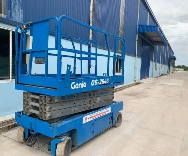 Mê Kông Việt Nam cho thuê xe nâng người tại KCN Vạn Thương