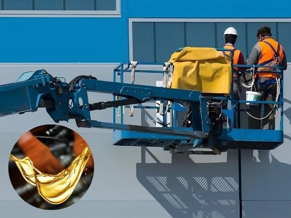 Dầu thủy lực là dung môi truyền tải áp lực để đẩy ty ben lái
