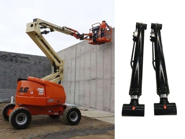 Xi lanh lái bị rò rỉ làm giảm lực truyền cơ học tới bánh xe dẫn hướng