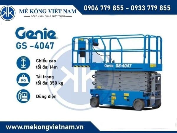 Xe nâng người cắt kéo Genie GS-4047