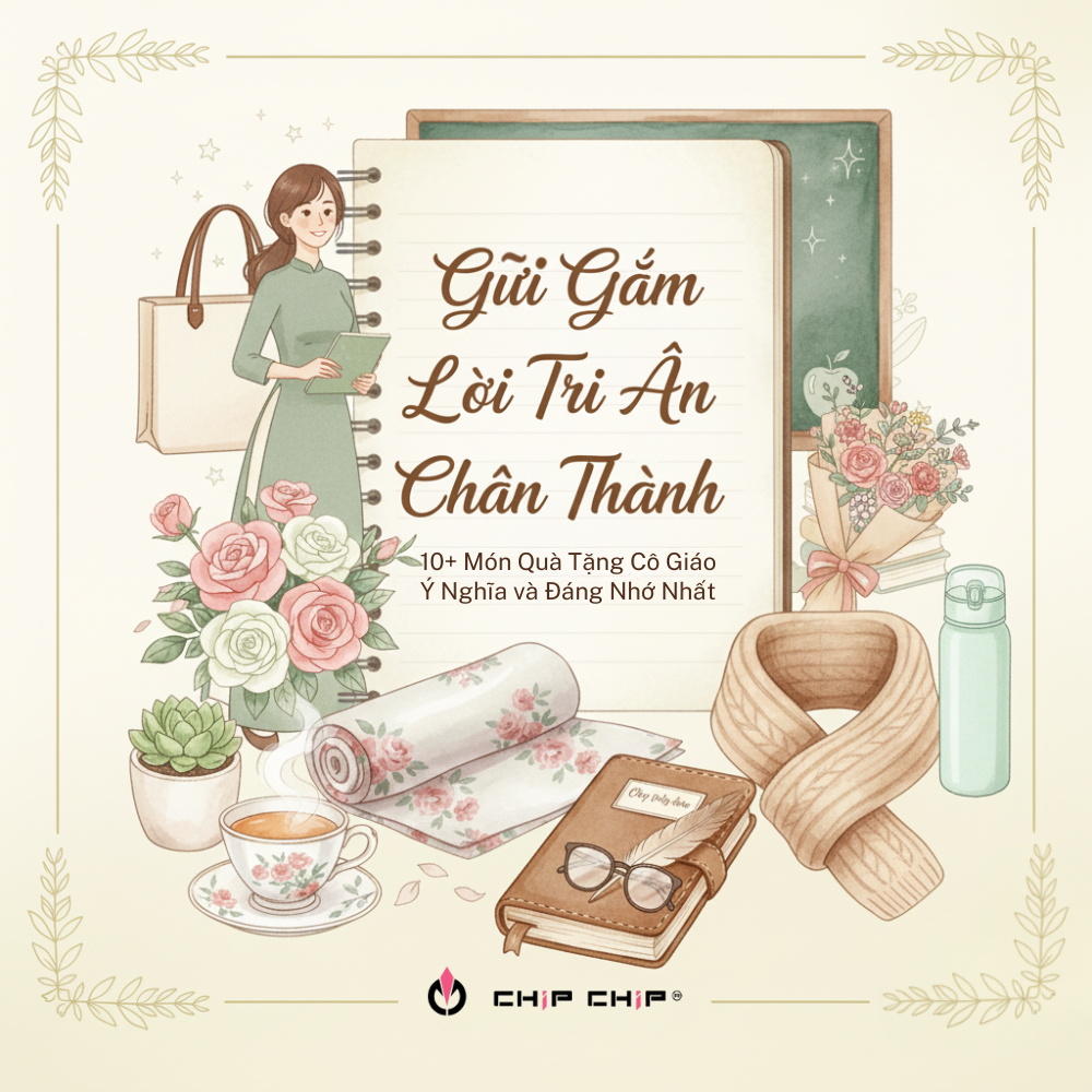 Gửi Gắm Lời Tri Ân Chân Thành Với 10+ Món Quà Tặng Cô Giáo Ý Nghĩa Và Đáng Nhớ Nhất
