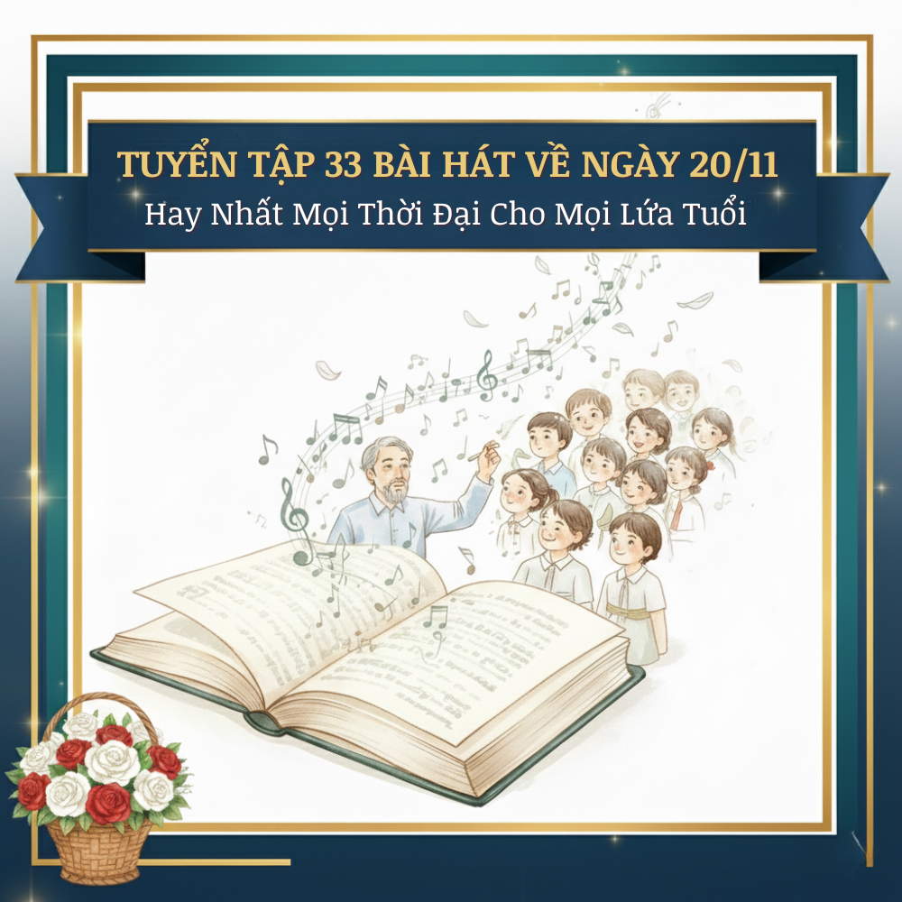 Tuyển Tập 33 Bài Hát Về Ngày 20/11 Hay Nhất Mọi Thời Đại Cho Mọi Lứa Tuổi