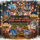 Top 17 Địa Điểm Chơi Noel ở Sài Gòn: Check-In Siêu Đẹp Hot Nhất Mùa Giáng Sinh 2025