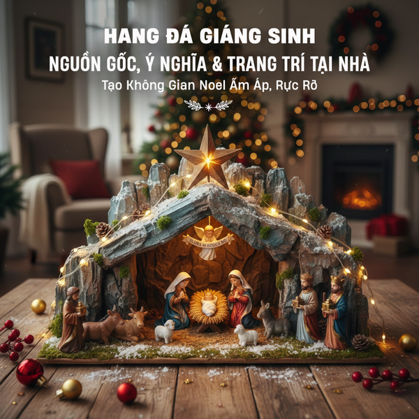 Hang Đá Giáng Sinh: Nguồn Gốc, Ý Nghĩa và Cách Làm Đẹp – Đơn Giản Tại Nhà