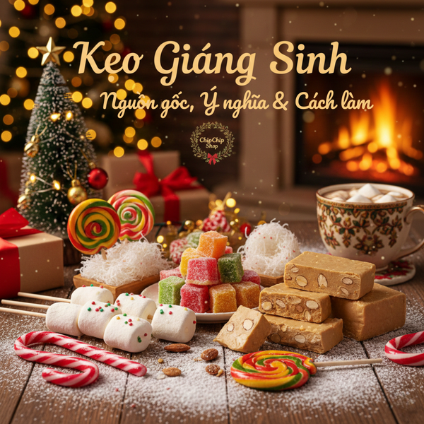 Kẹo Giáng Sinh: Nguồn Gốc, Ý Nghĩa Và Cách Làm Kẹo