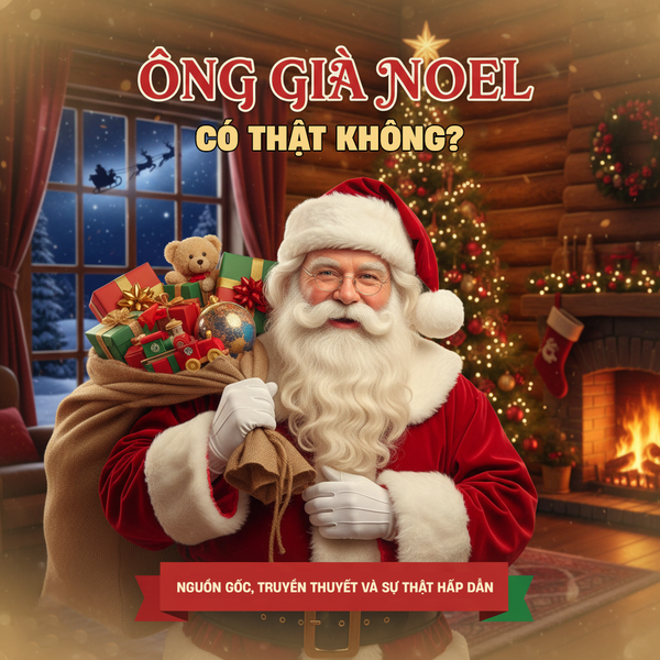 Nhân vật biểu tượng của Giáng sinh - Ông già Noel có thật không?