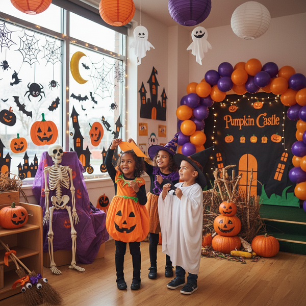 11+ Cách Trang Trí Halloween Lớp Mầm Non Giúp Thu Hút Sự Chú Ý Của Trẻ