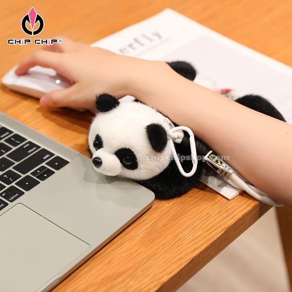 Móc Khóa Thỏ Lười Lông Xù