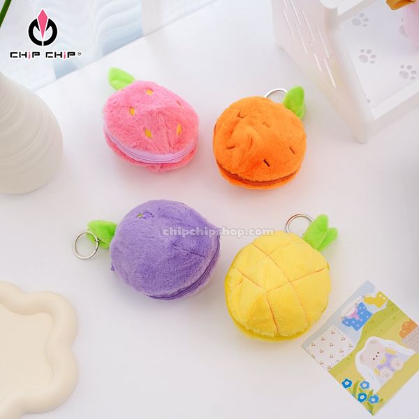 Móc Khóa Chuột Lang Nước Trái Cây 2IN1