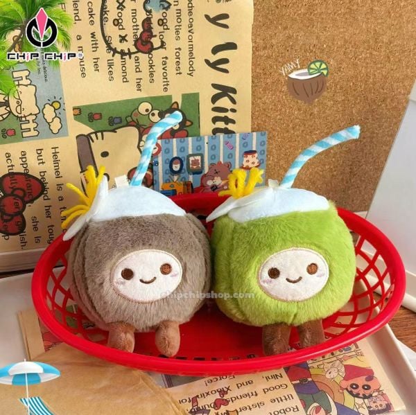 Móc Khóa Trái Dừa