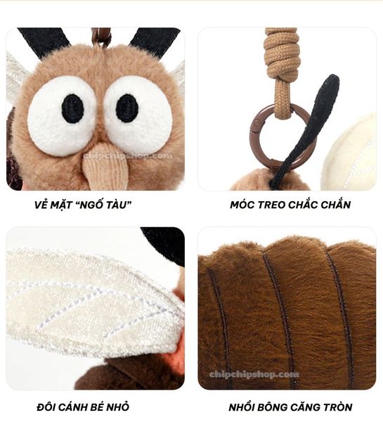 MÓC KHÓA CON MUỖI