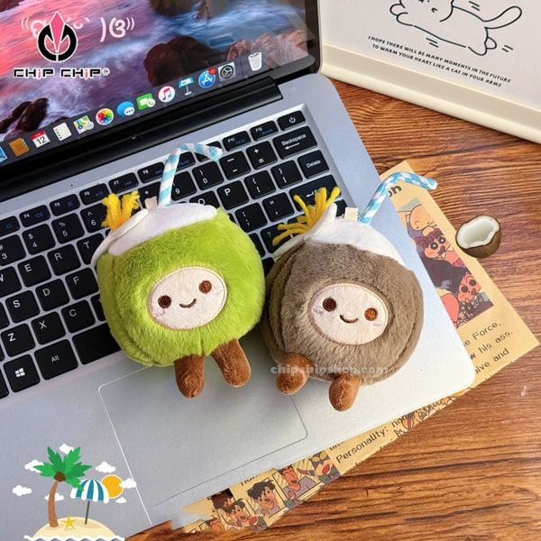 Móc Khóa Trái Dừa