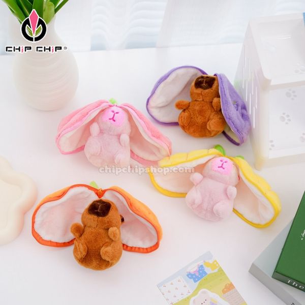 Móc Khóa Chuột Lang Nước Trái Cây 2IN1