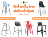 Top 6 mẫu ghế quầy bar chân cố định dưới 1 triệu tiết kiệm chi phí