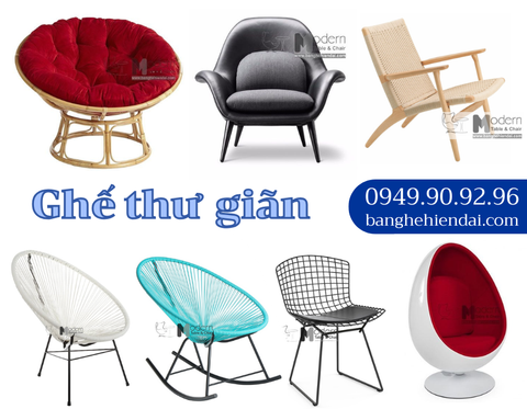 Gợi ý 7 mẫu ghế thư giãn phù hợp với không gian gia đình hiện đại