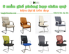 Top 8 mẫu ghế phòng họp chân quỳ bền đẹp, mới nhất tại Bàn Ghế Hiện Đại