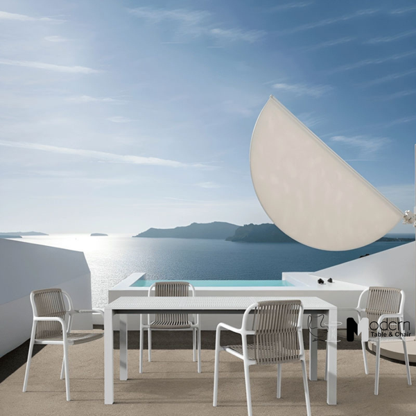 Bàn cafe bãi biển resort dài 1m8 TN10001-18S